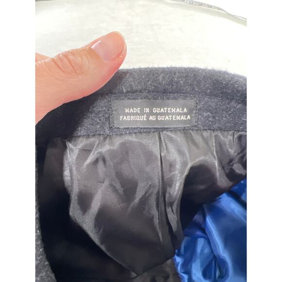 Kenneth Cole Mens 44 Raburn Wool Blend Over Coat Top Old Money Quiet Luxury - Picture 8 of 10